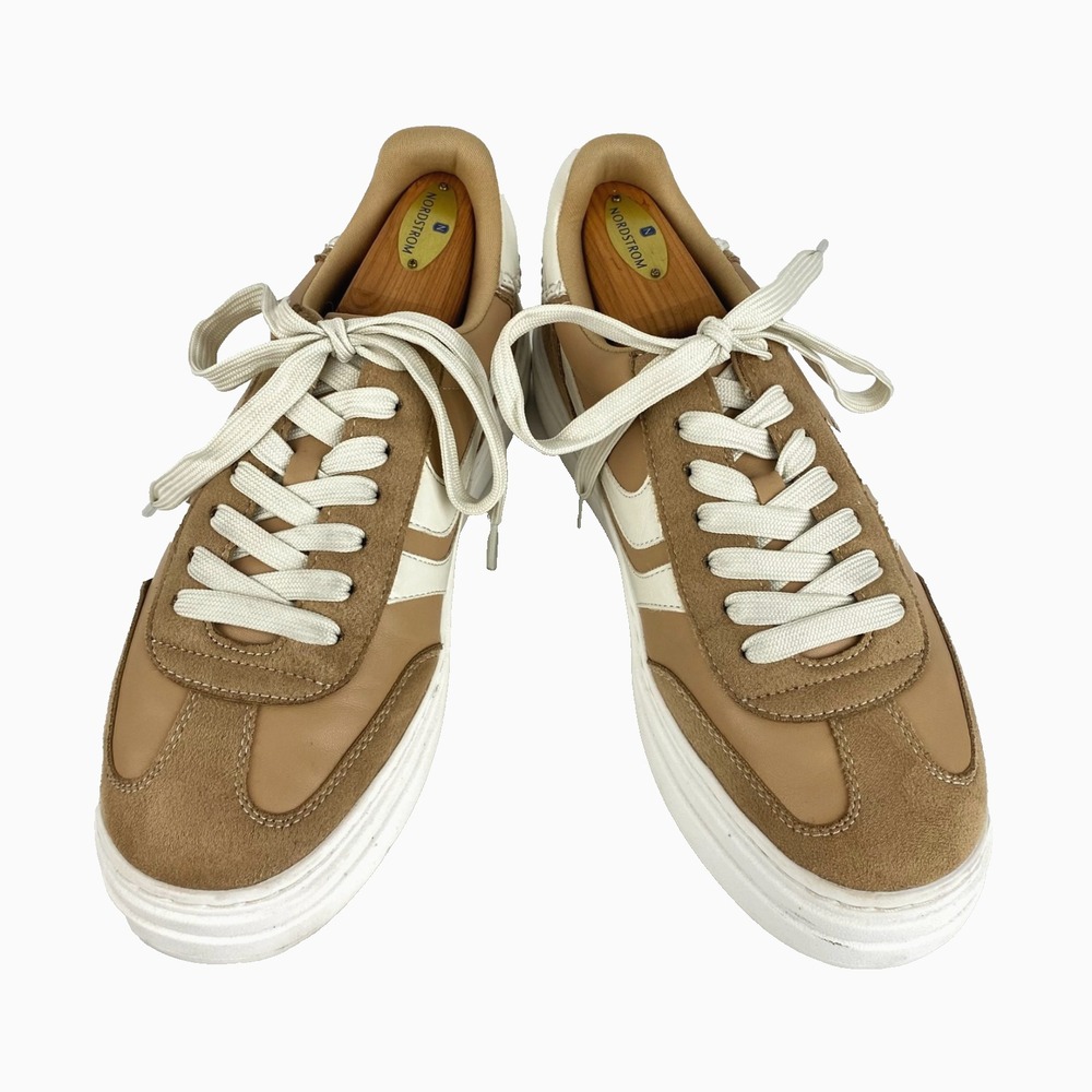 Project Cloud Sneakers Women's 9 Tennis Shoes LKNU Comfort Cushioned Beige Brown